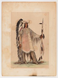 Mah-to-toh-pa, the Mandan Chief by George Catlin