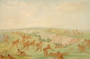 Mandan Attacking a Party of Arikara