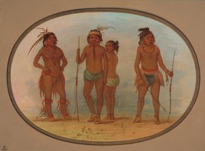 Members of the Botocudo Tribe