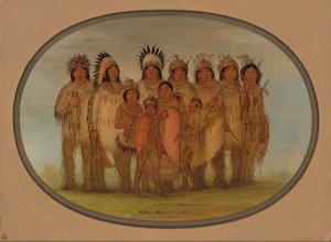 Ojibbeway Indians in Paris