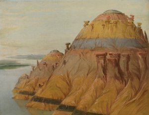 Picturesque Clay Bluff, 1700 Miles Above St. Louis