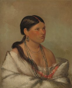 The Female Eagle, Shawano by George Catlin
