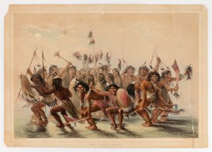 The Scalp Dance by George Catlin