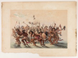 The Scalp Dance by George Catlin