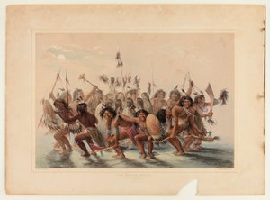 The Scalp Dance by George Catlin