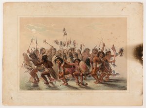 The Scalp Dance by George Catlin