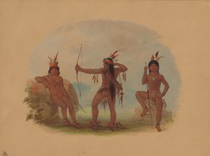 Three Woyaway Indians