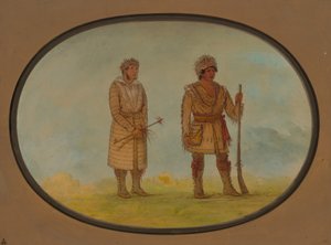 Two Cherokee Chiefs by George Catlin