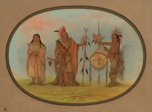 Two Saukie Chiefs and a Woman