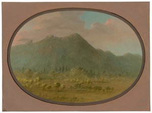 View in the Crystal Mountains by George Catlin