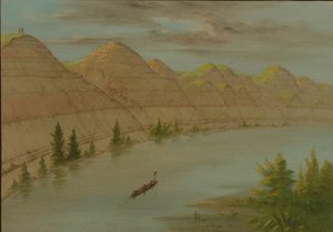 View in the Grand Detour, Upper Missouri