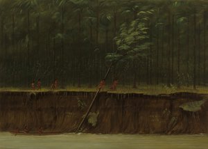 View of the Lower Mississippi by George Catlin