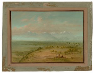 View of the Pampa del Sacramento by George Catlin