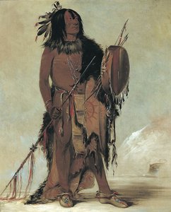 Wun-Nes-Tou, White Buffalo, an Aged Medicine Man by George Catlin