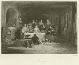 The Banquet by George Cattermole