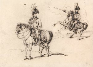 Equestrian Studies of an English Officer