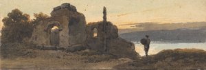 Temple by the Lake