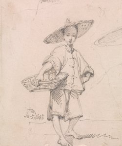 Young Person with a Basket