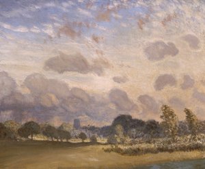 Clavering Church by George Clausen