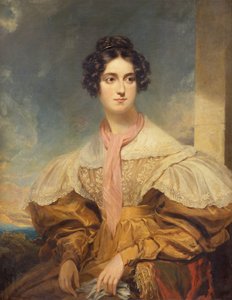 Portrait of Lady Georgiana Clinton by George Clint