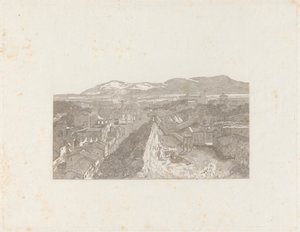 The Roman Forum from the Tower of the Capitol by George Cooke