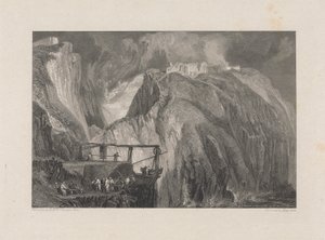 Tintagel Castle, Cornwall by George Cooke