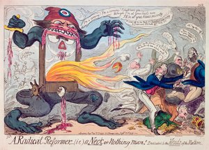 A Radical Reformer by George Cruikshank
