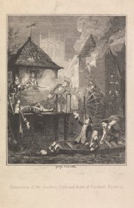 Dispersion of the Jacobite Club, and Death of Cordwell Firebras by George Cruikshank