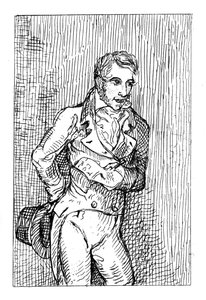 George Cruikshank, English Caricaturist and Book Illustrator, 1811 by George Cruikshank