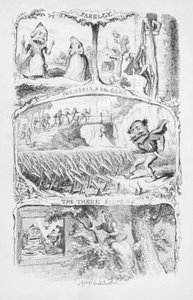 Illustration for The Pentamerone by George Cruikshank by George Cruikshank