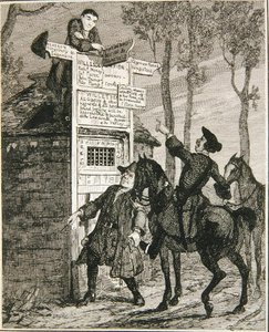 Jack escapes from the cage at Willesden, illustration from 