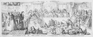 Ladies Trying a Contemptible Scoundrel for a "Breach of Promise" by George Cruikshank