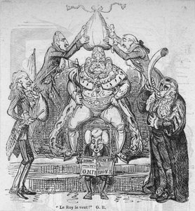Le Roy le veut! G. R. by George Cruikshank