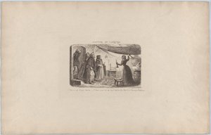 Looking for Lodgings by George Cruikshank