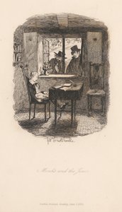 Monks and the Jew by George Cruikshank