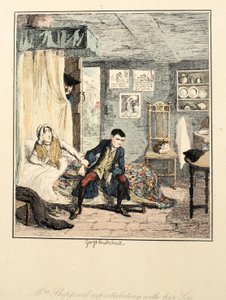 Mrs Sheppard Expostulating with Her Son, Illustration from Jack Sheppard: A Romance by William Harrison Ainsworth