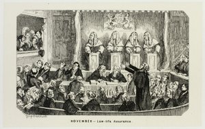 November - Law-Life Assurance from George Cruikshank