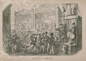 September Fair by George Cruikshank