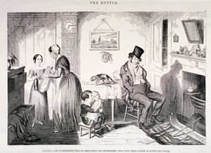 The Bottle by George Cruikshank