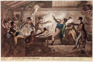 The Cato Street Conspirators, pub. by G. Humphrey, 9th March 1820 by George Cruikshank