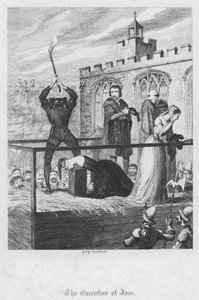 The Execution of Jane by George Cruikshank