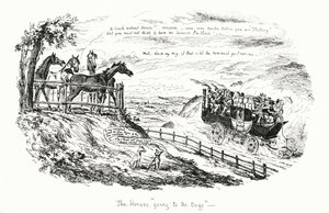 The Horses Going to the Dogs