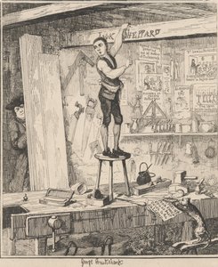 The Name on the Beams by George Cruikshank