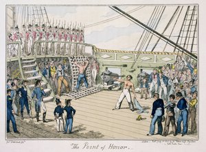 The Point of Honor by George Cruikshank