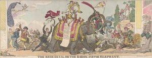 The Rehearsal or the Baron and the Elephant, January 1, 1812
