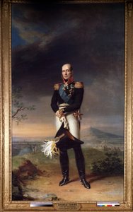 Portrait of Field Marshal Count Mikhail Barklay-de-Tolli by George Dawe