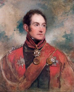 Portrait of Lieutenant-General Sir Edward Barnes, British soldier by George Dawe