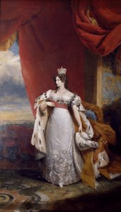Portrait of Tsarina Alexandra Feodorovna of Russia by George Dawe