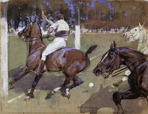 Saving a Goal by George Denholm Armour