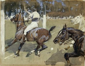 Saving a Goal by George Denholm Armour